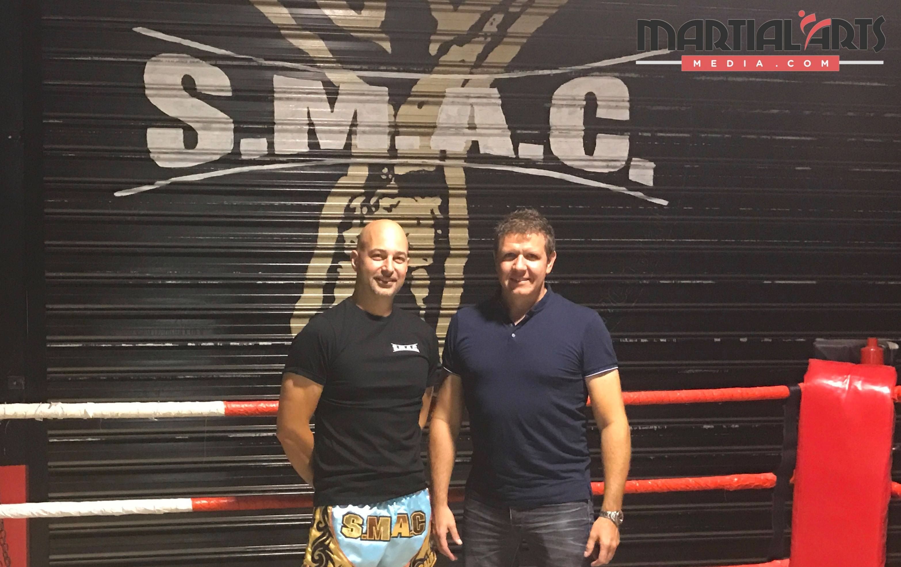 Matt Ball from SMAC with George Fourie